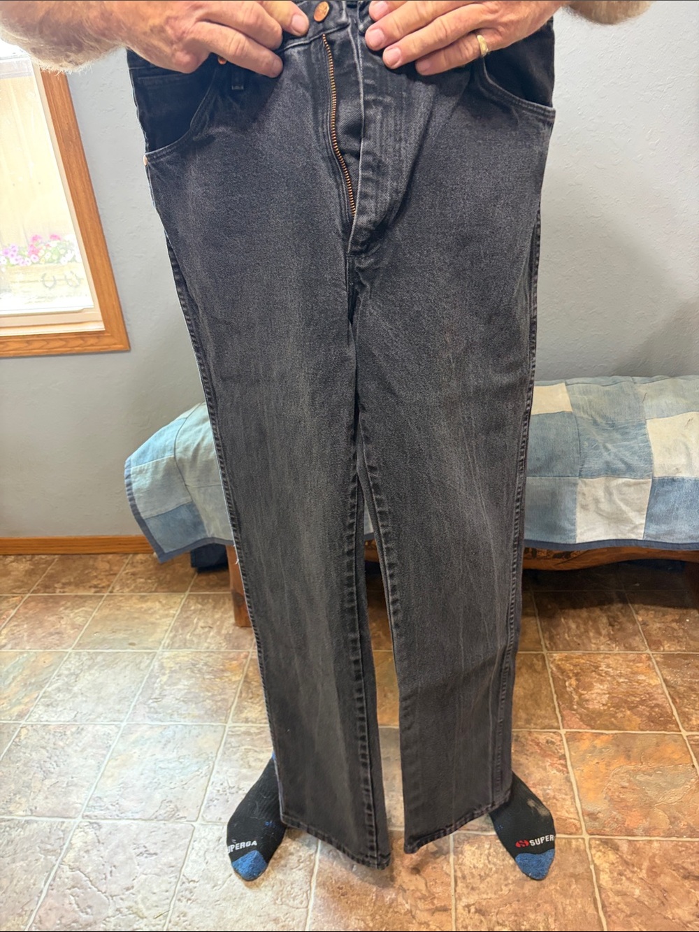 Wrangler Black boot cut Jeans - Picture 2 of 3